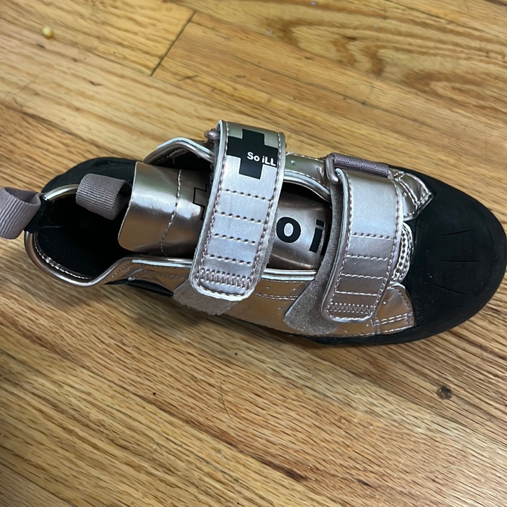 Rock climbing shoes